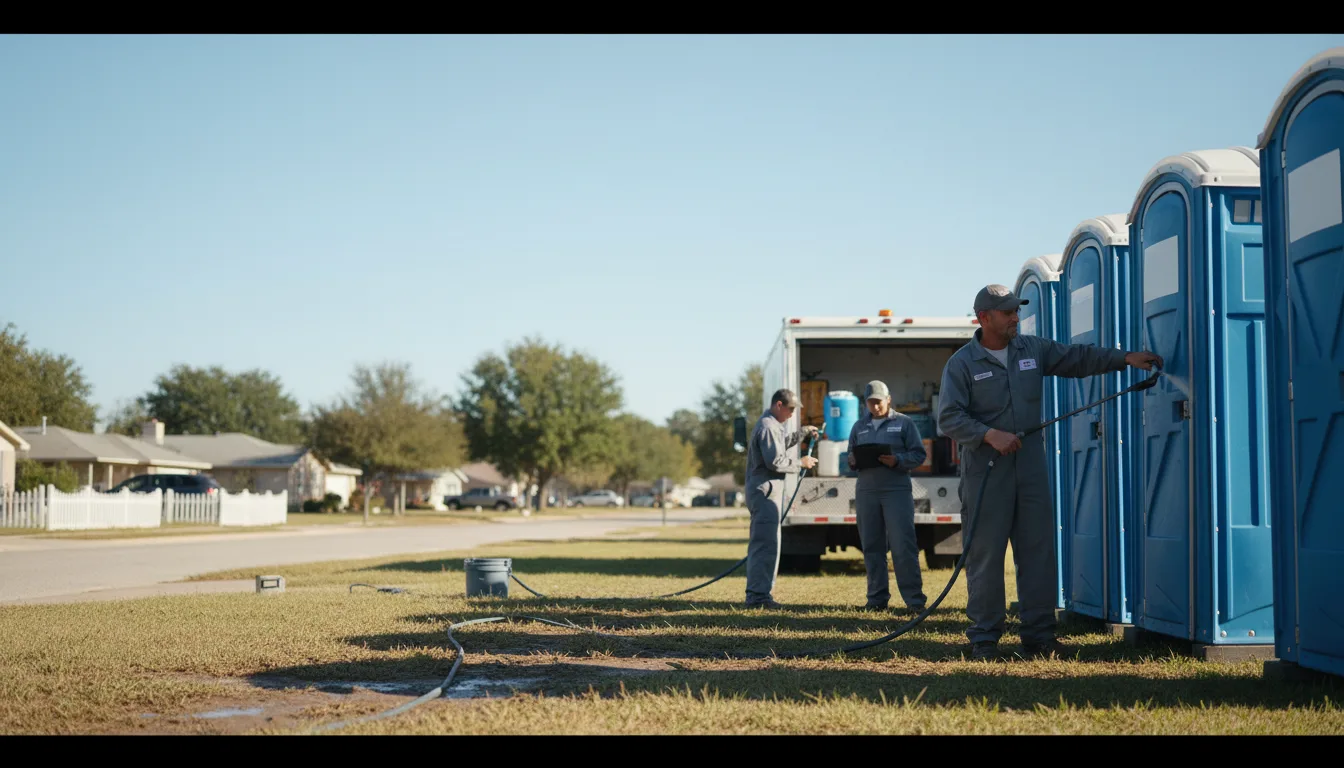 Long-Term Portable Toilet Rental in Wilkinson, IN near me